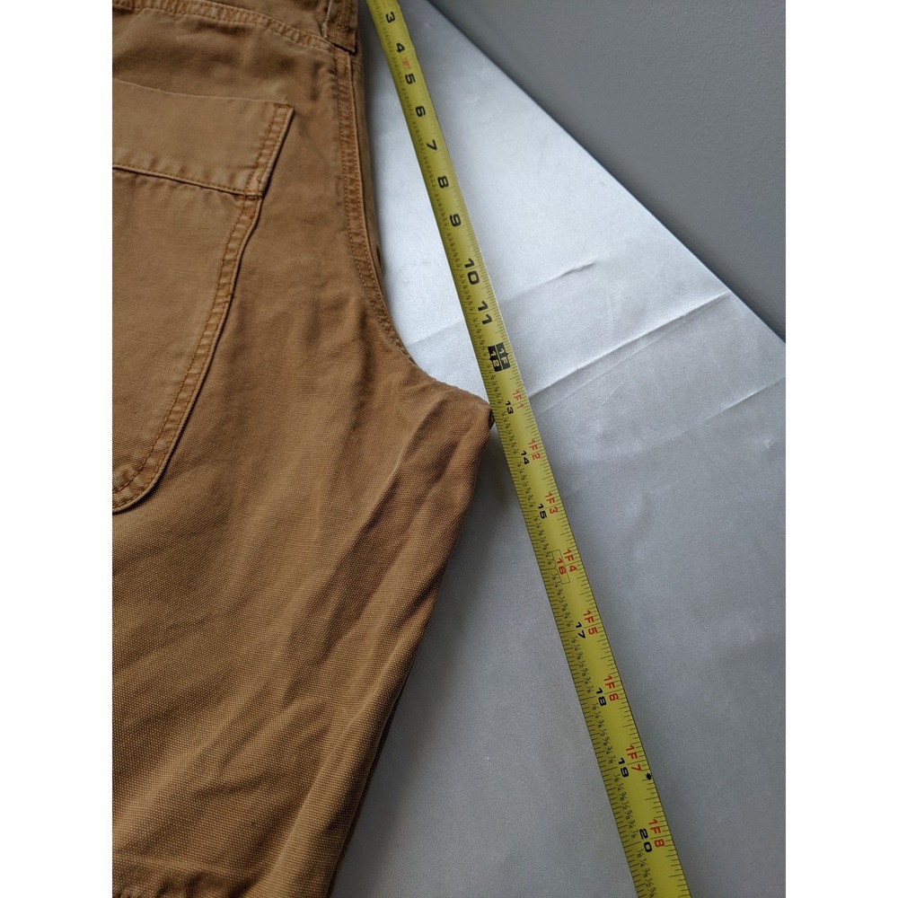 BDG Montana Canvas Wide Leg Utility Pants Brown High Rise Workwear Womens Size 2 - Picture 5 of 15